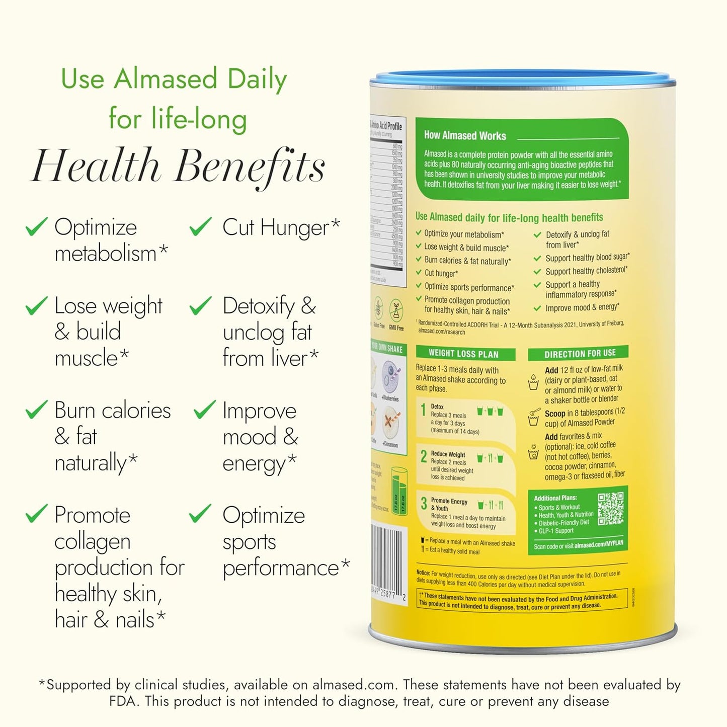 Almased Meal Replacement Shake